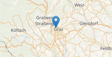 Mapa Graz