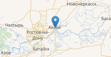 Mapa Aksay