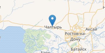 Mapa Chaltyr (Rostov region)