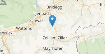 Karte Ried im Zillertal