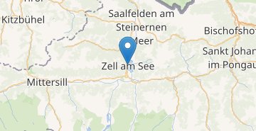 Térkép Zell am See