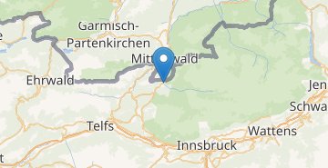Mapa Scharnitz