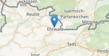 지도 Ehrwald