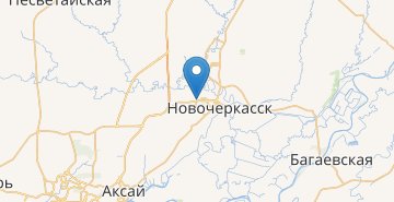 Карта Новочеркасск
