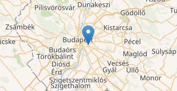 Карта Будапешт