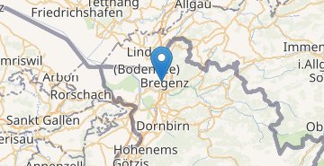 Карта Брегенц