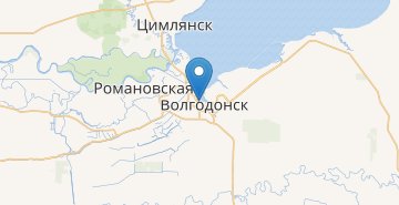 Мапа Волґодонськ