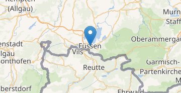 Карта Фюссен
