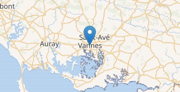 Карта Vannes