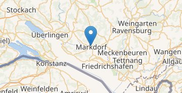 Mapa Markdorf