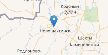 Map Novoshakhtinsk