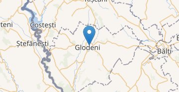 Map Glodeni