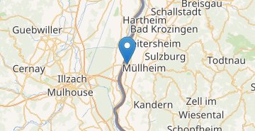 Térkép Neuenburg am Rhein