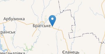 Map Novooleksandrivka (Bratskiy r-n)