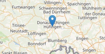 Карта Хюфинген