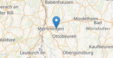 地图 Memmingen