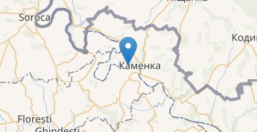 Mapa Kamenka