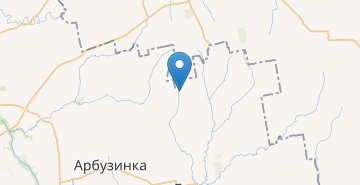 Карта Новомарьевка (Братский р-н)