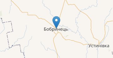 Карта Бобринец