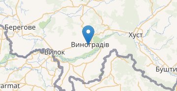 Kaart Vynohradiv
