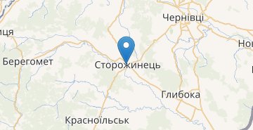 Карта Storozhynets
