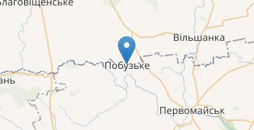 Mapa Pobyzke (Kirovogradska obl.)