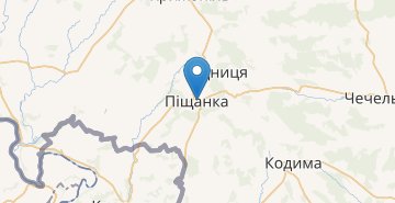 Mapa Pishanka (Vinnytska obl.)