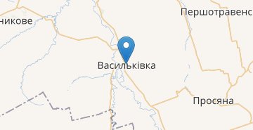 地図 Vasylkivka (Dnipropetrovska obl.)