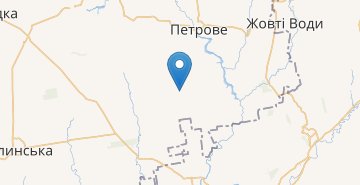 Karte Chervonokonstantynivka