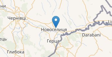 Карта Новоселица (Черновицкая обл.)