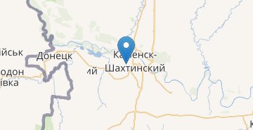 Mapa Kamensk-Shakhtinsky