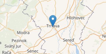 Карта Trnava