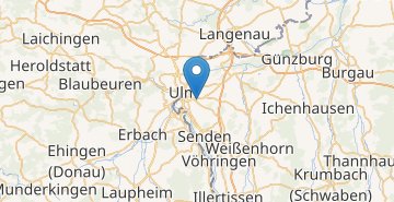 Kartta Neu-Ulm