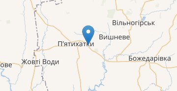 Map Osykuvate, Pyatykhatskyy r-n