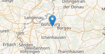 地图 Gunzburg