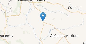 Kaart Tyshkivka (Kirovogradska obl.)