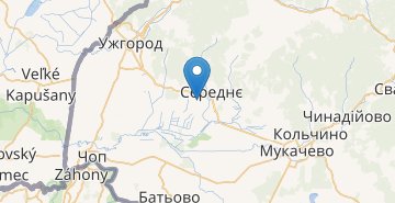 Карта Волково (Закарпатская обл.)