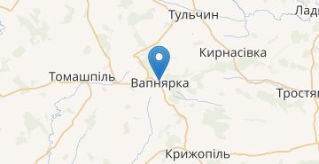 Χάρτης Vapnyarka (Vinnitska obl.)