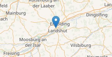 Mapa Landshut