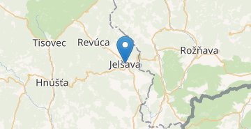 地图 Jelšava