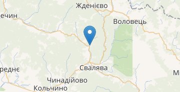 Карта Поляна (Закарпатская обл.)
