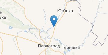 Mapa Morozovske, Pavlohrad. r-n, Dnіpr. obl