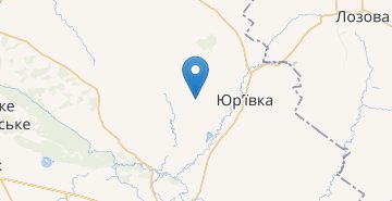 Žemėlapis Vodjanoe,Jur'evskij r-n,  Dnepropet. obl