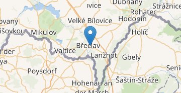 Карта Бржецлав