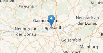 Žemėlapis Ingolstadt