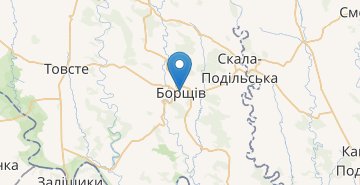 Карта Борщёв