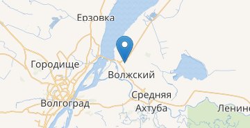 Карта Волжский (Волгоградская обл.)