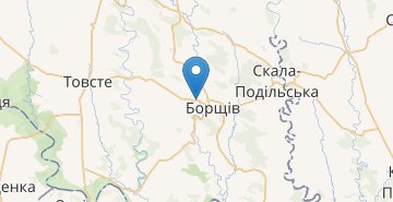 Žemėlapis Verkhnyakivtsi