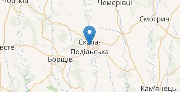 Карта Скала-Подольская
