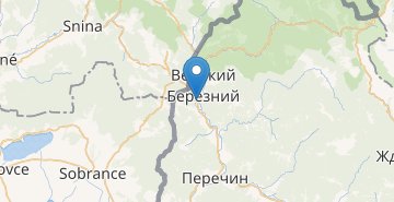 Mapa Malyi Berezniy